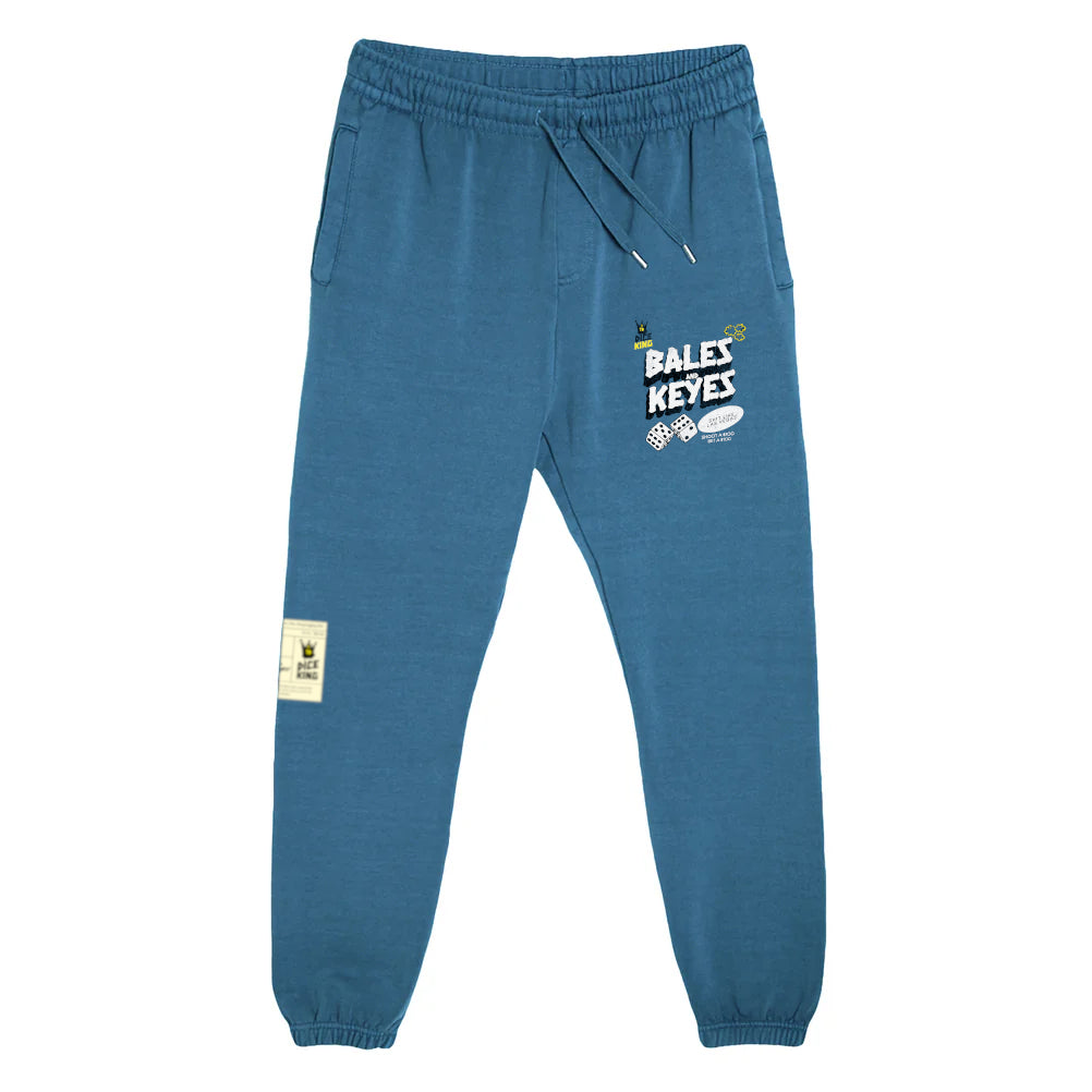 Dice King Joggers (Blue Water)