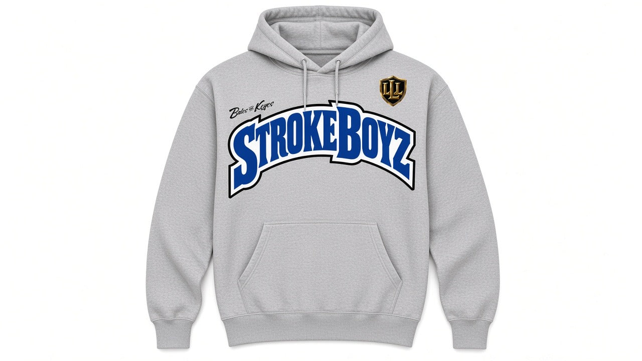 StrokeBoyz hoodie grey