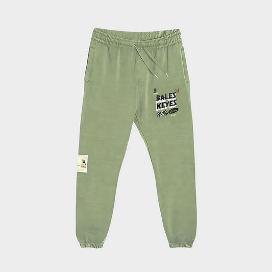 Dice King Joggers - Guapo Green by Bales & Keyes, front