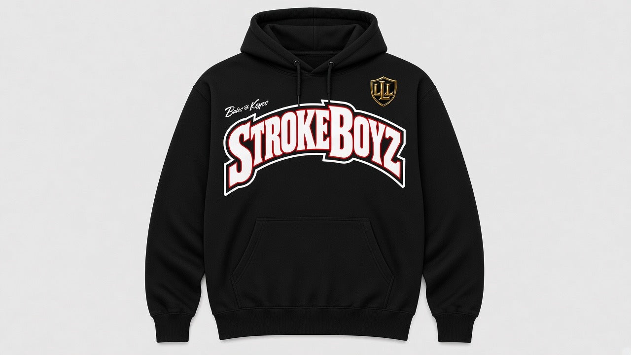 StrokeBoyz hoodie black