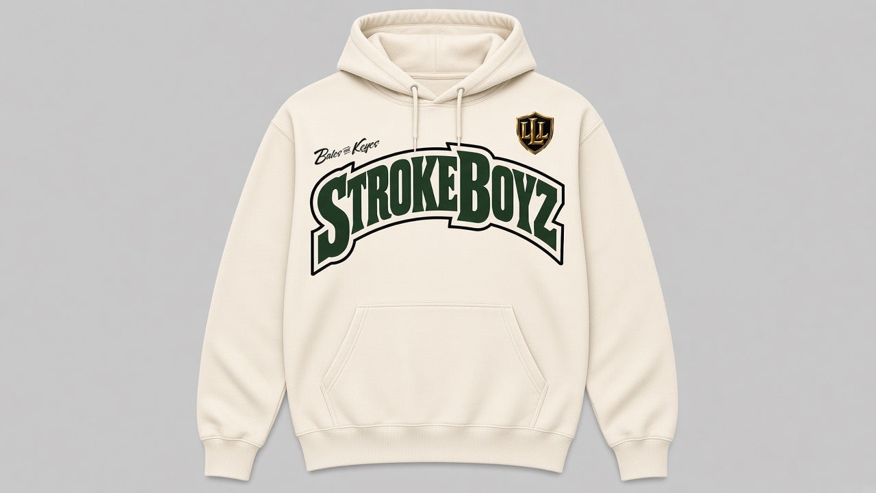 StrokeBoyz hoodie cream