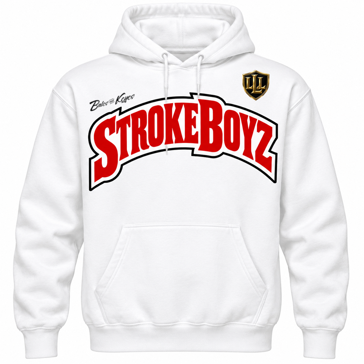 StrokeBoyz hoodie white